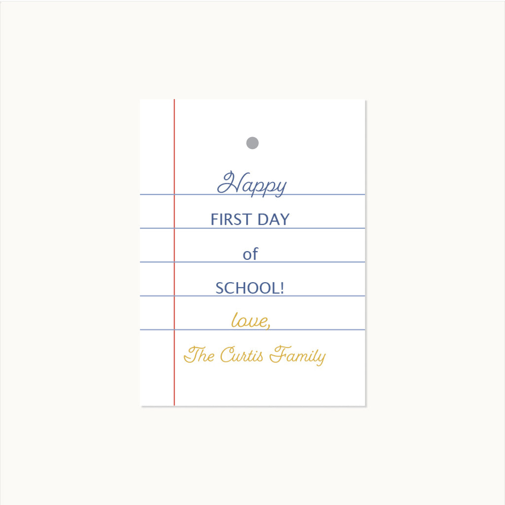 Teacher Gift Tags | Personalized