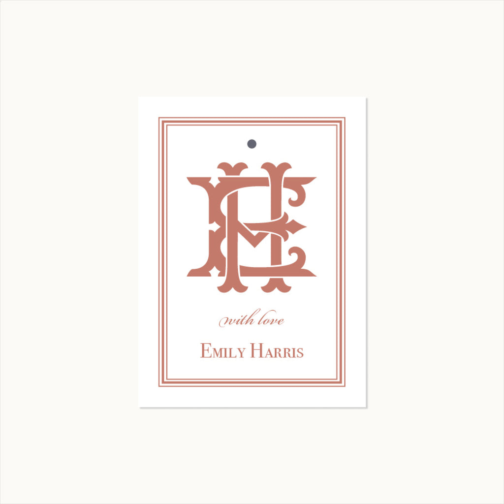 The Ashford Monogram Calling Card