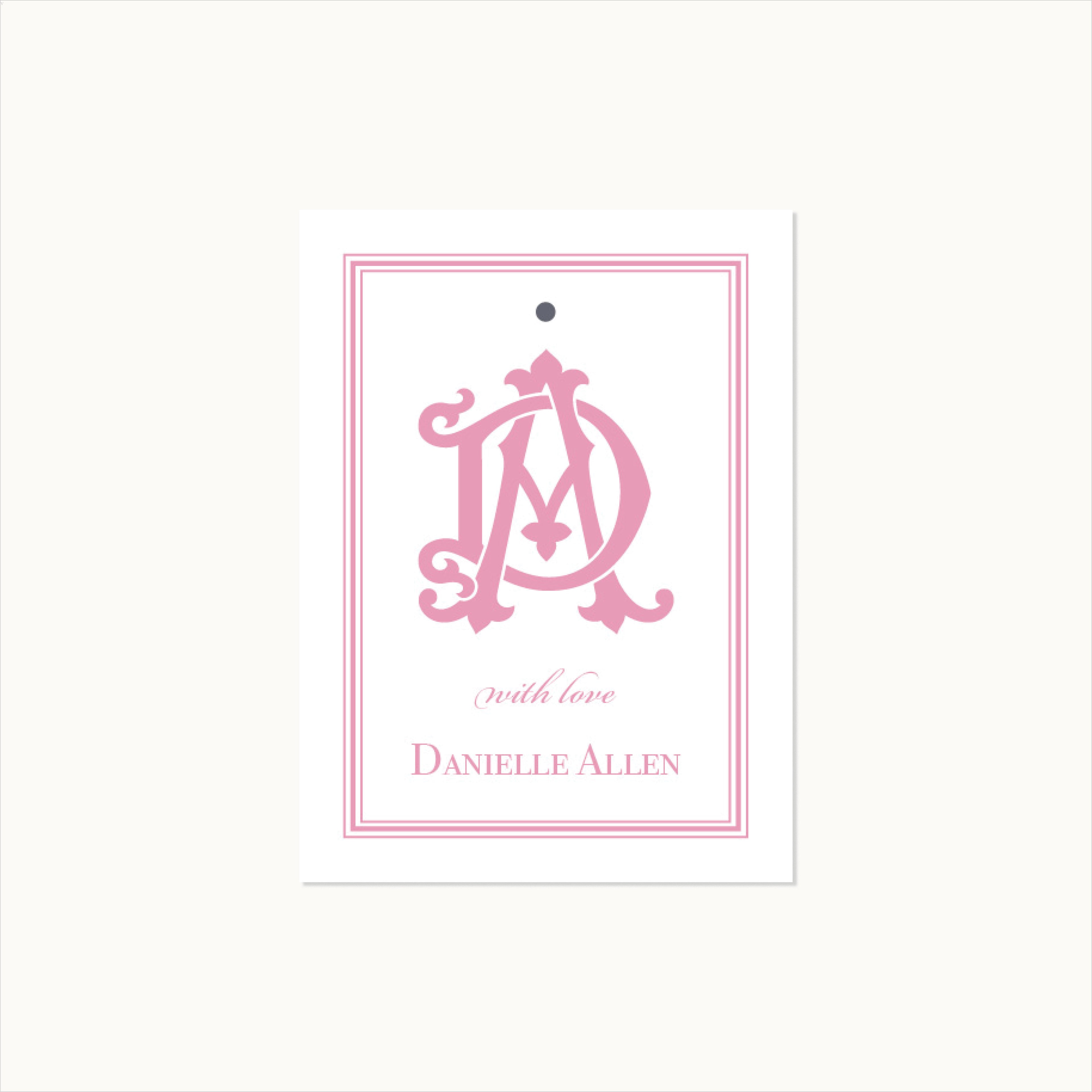 The Ashford Monogram Calling Card