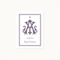 The Ashford Monogram Calling Card
