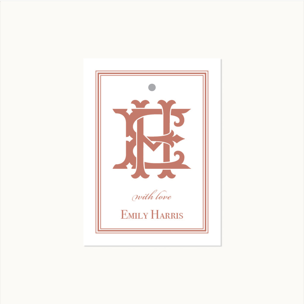 The Ashford Monogram Calling Card
