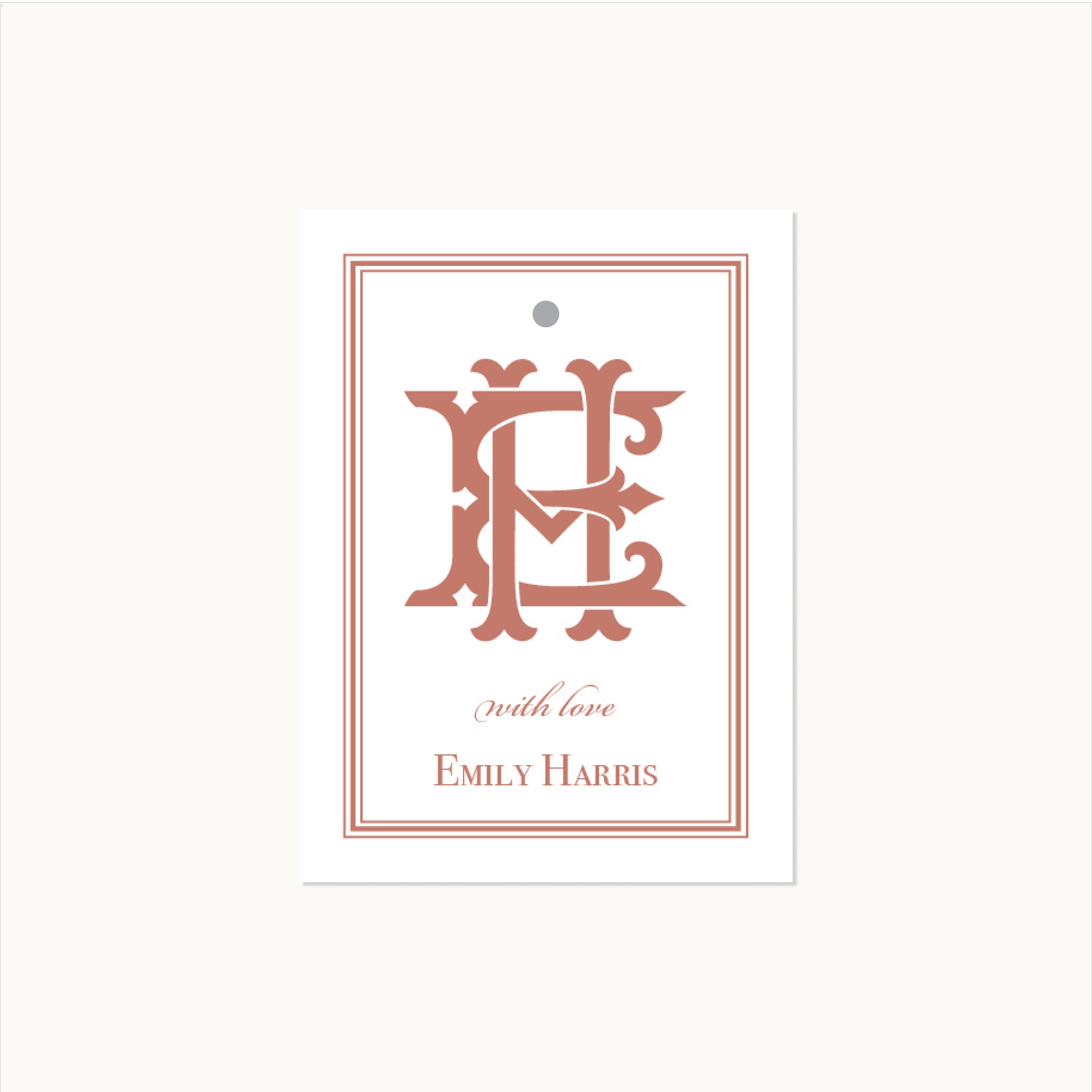 The Ashford Monogram Calling Card