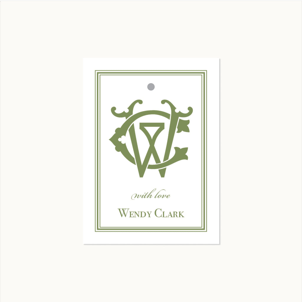 The Ashford Monogram Calling Card