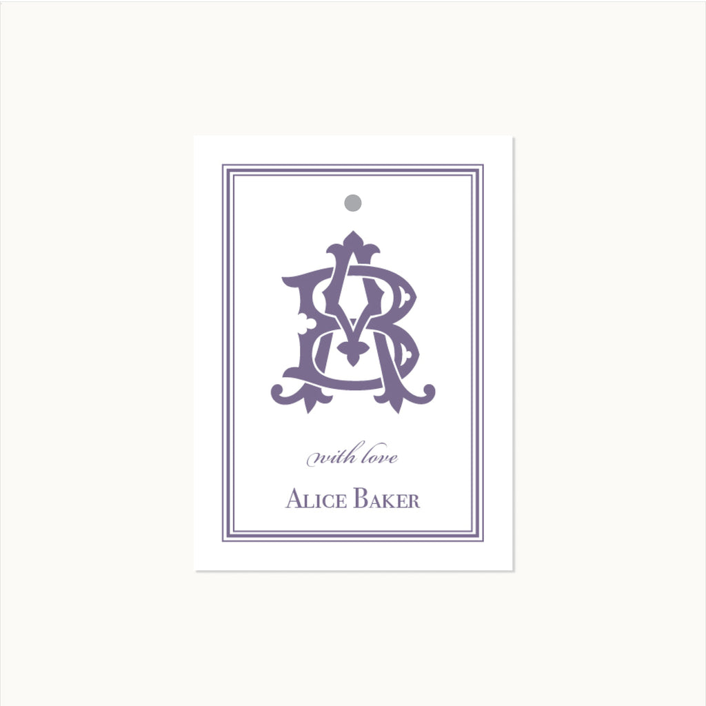The Ashford Monogram Calling Card