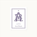 The Ashford Monogram Calling Card