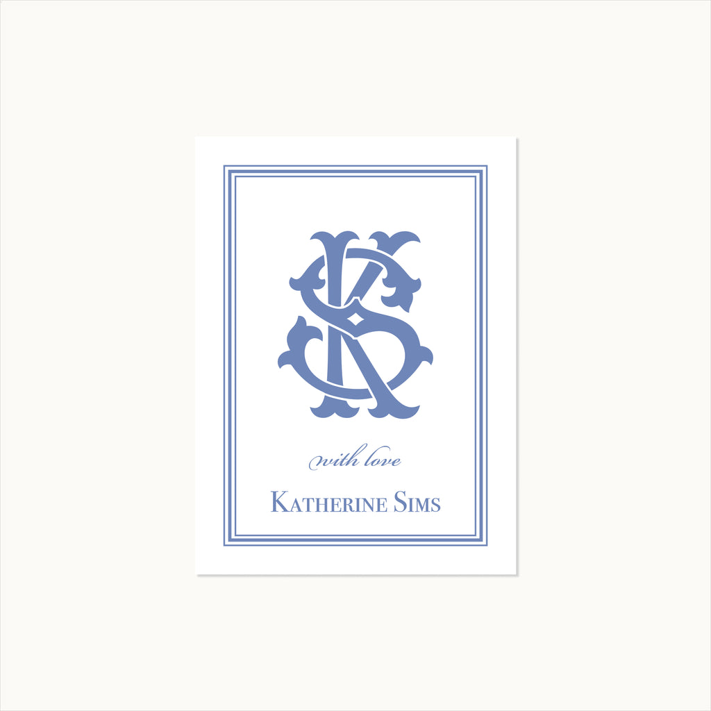 The Ashford Monogram Calling Card