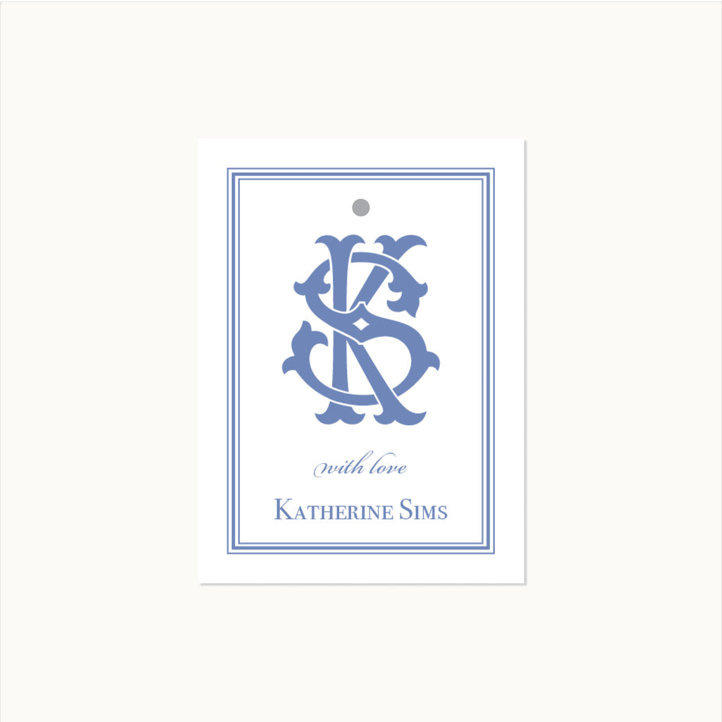 The Ashford Monogram Calling Card