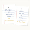 Teacher Gift Tags | Personalized