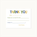 Thank You Fill-in-the-Blank Cards