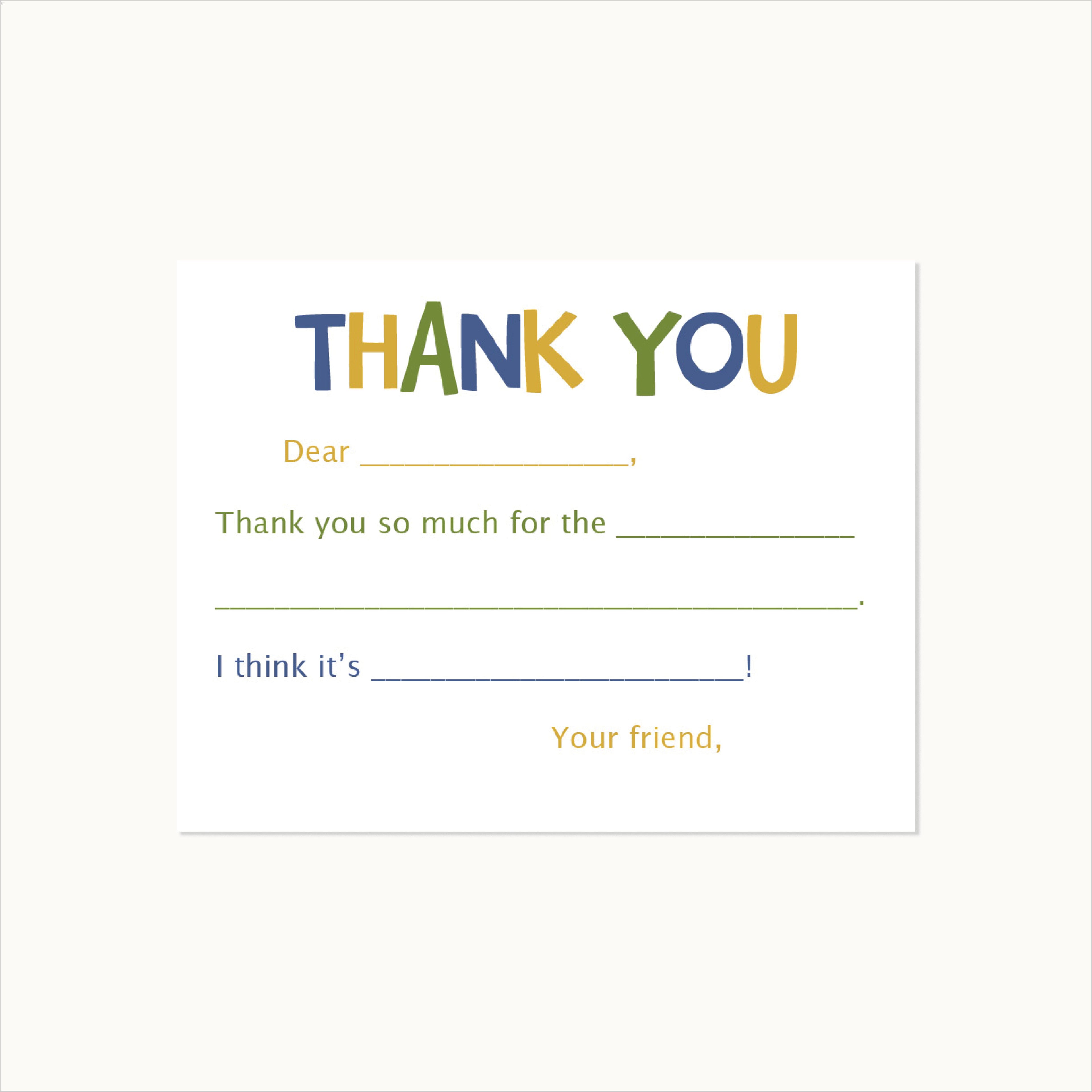 Thank You Fill-in-the-Blank Cards