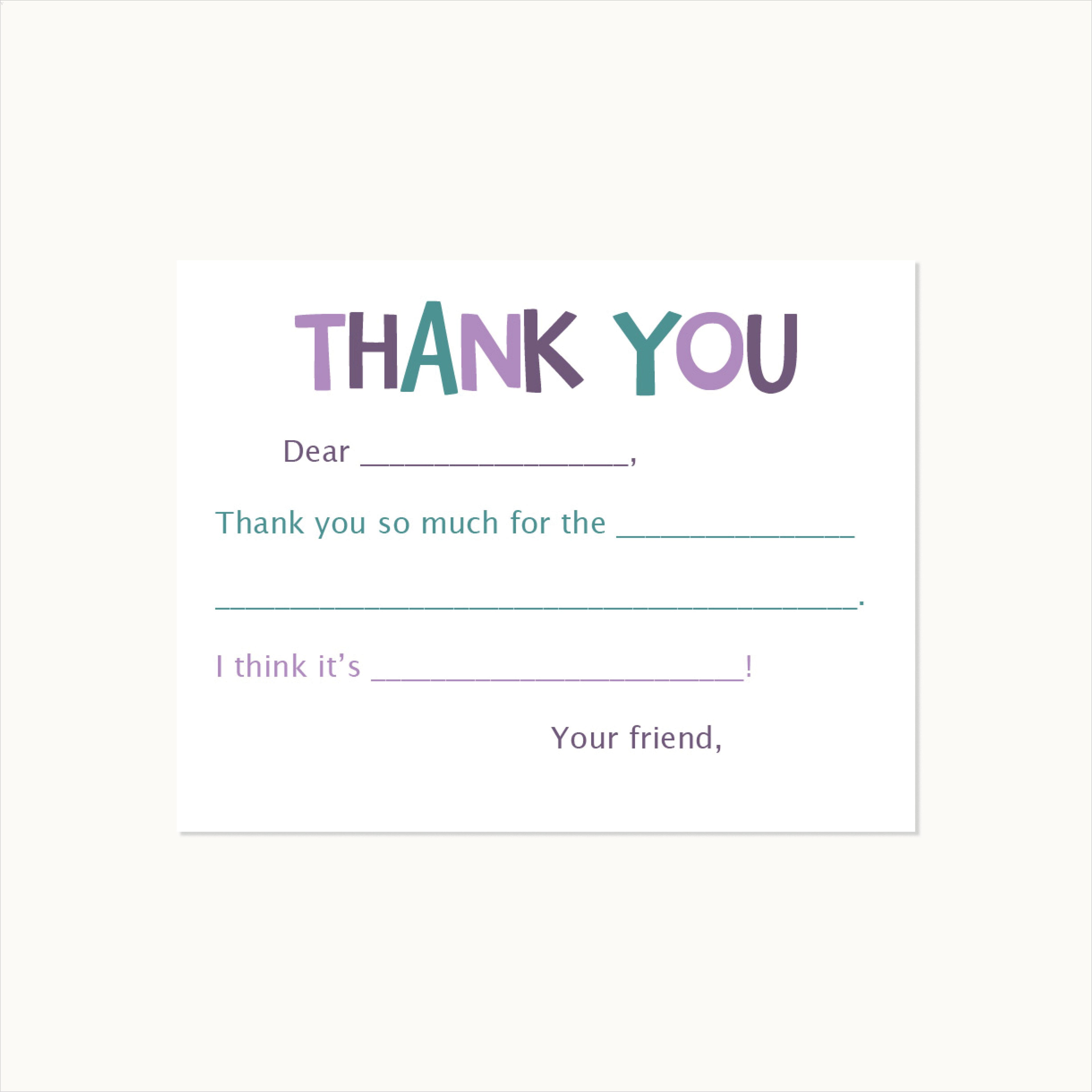 Thank You Fill-in-the-Blank Cards