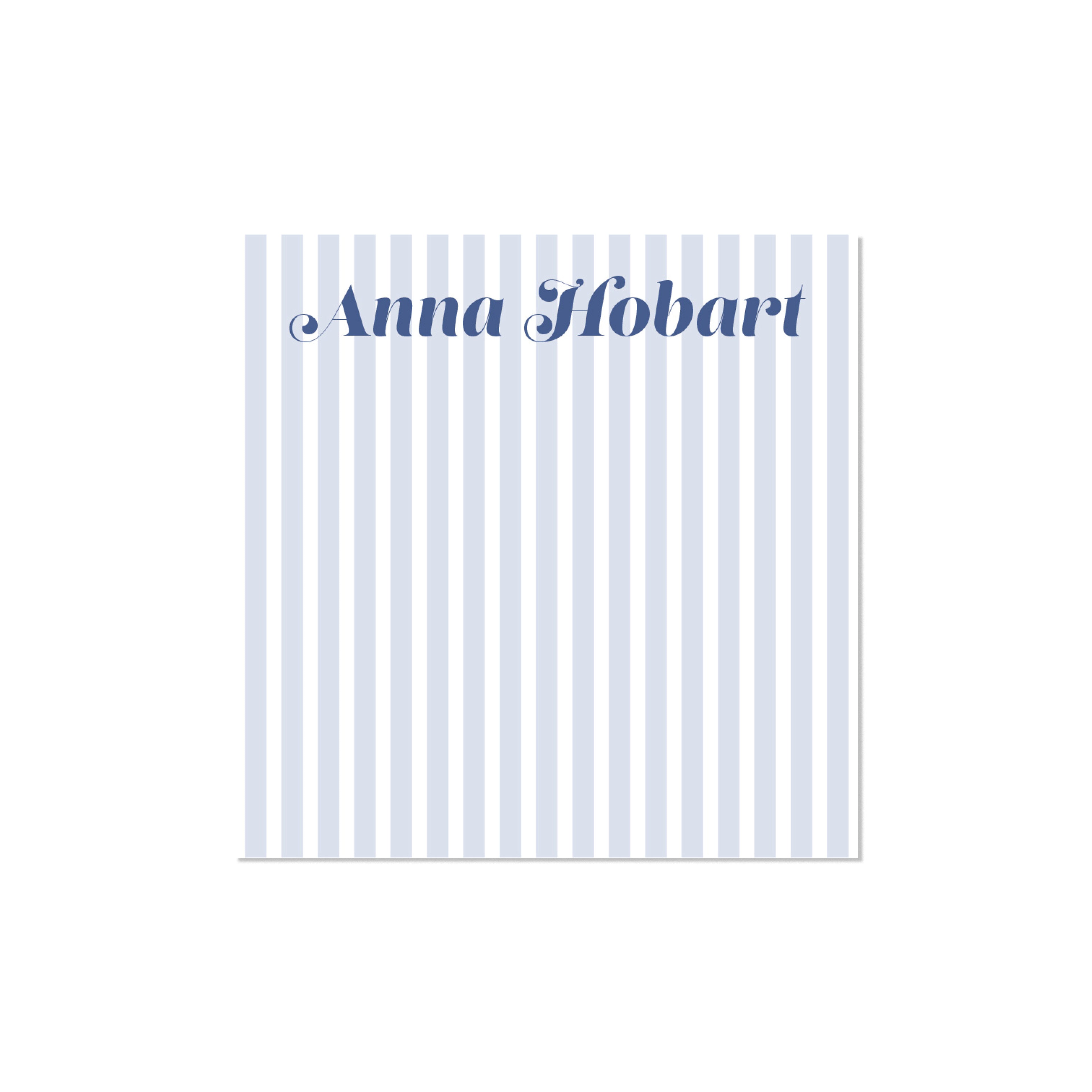 Stripe Notepad