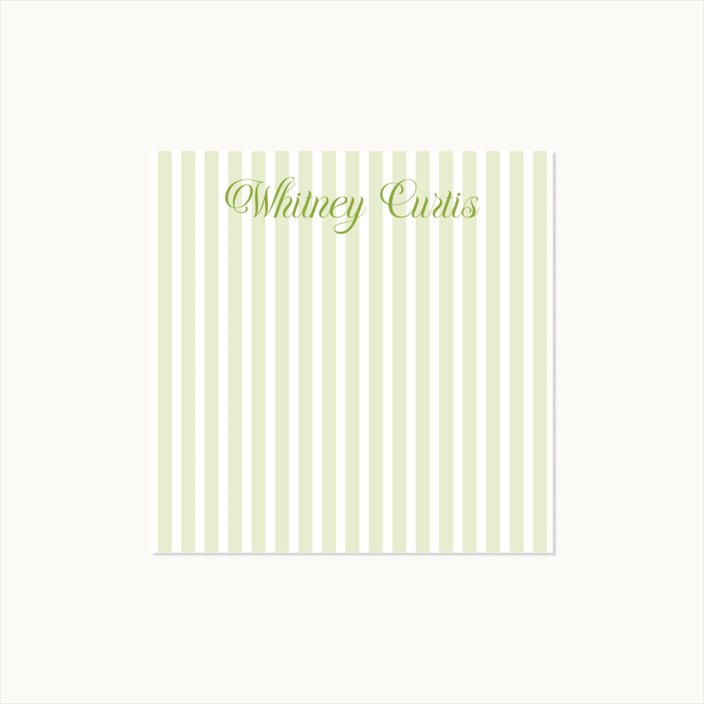 Stripe Notepad