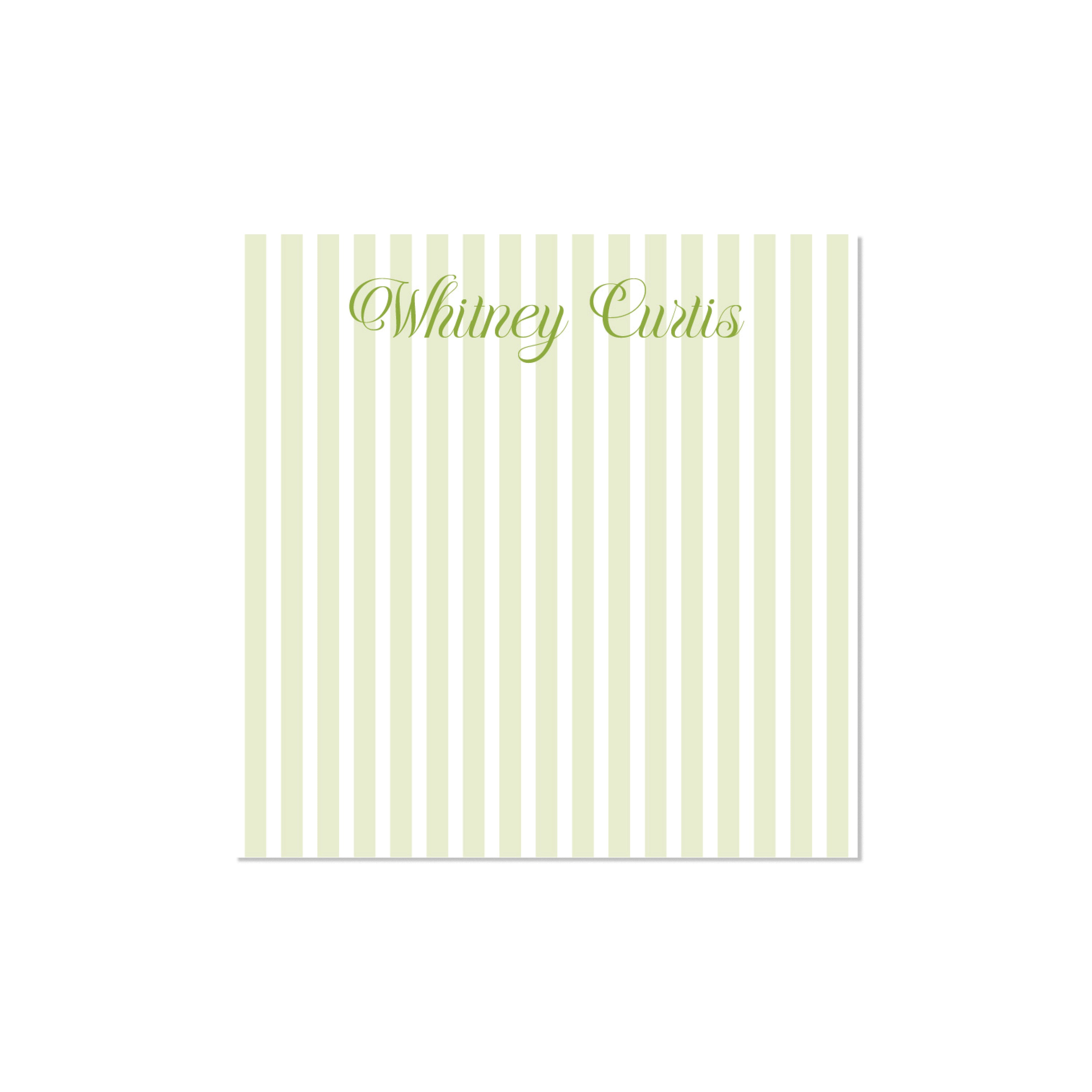 Stripe Notepad
