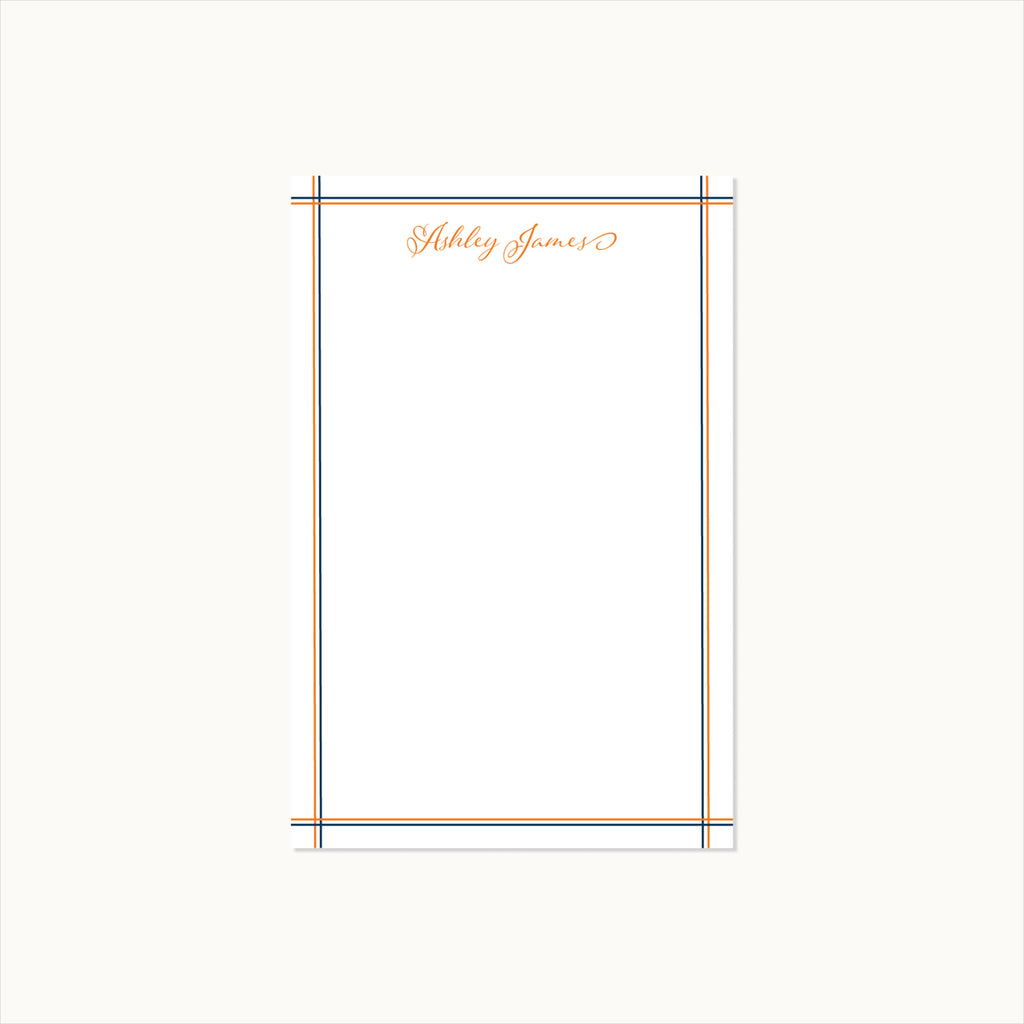 Personalized College Notepad