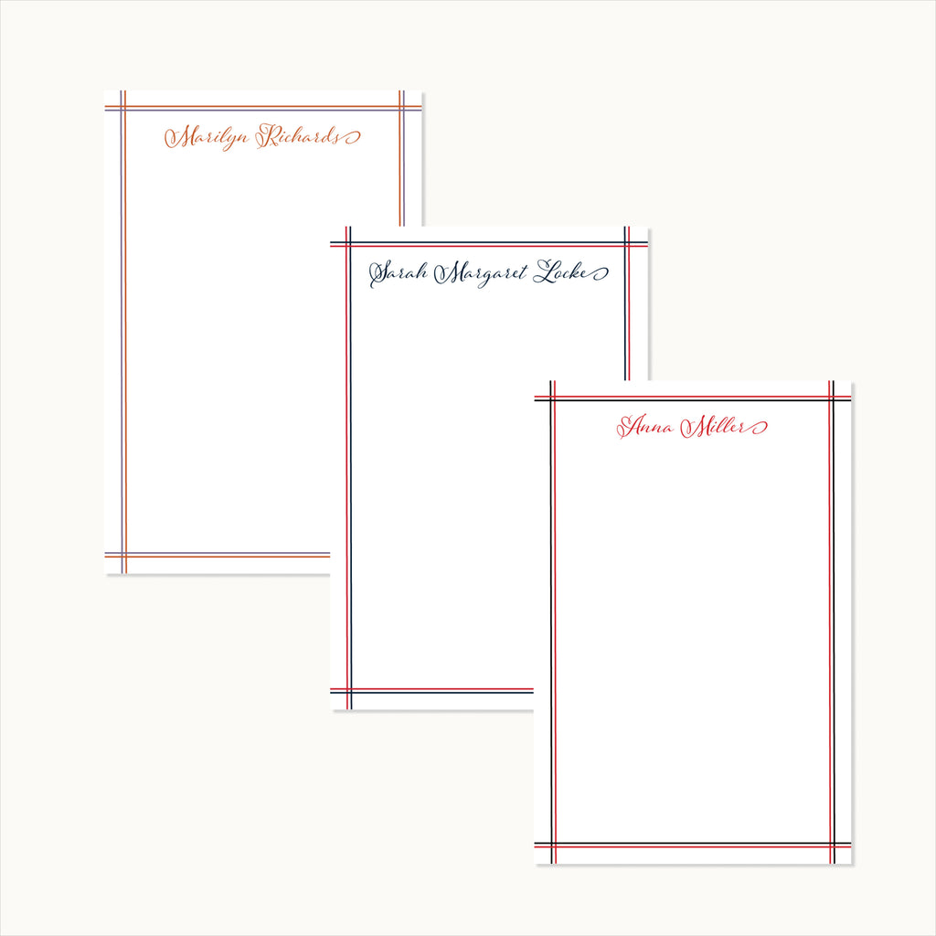 Personalized College Notepad