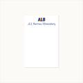 Elementary School Initial Notepad