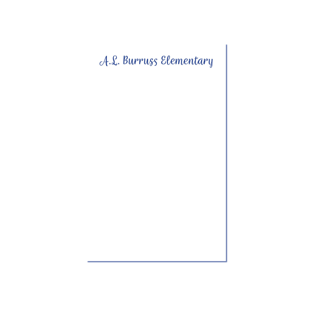 Elementary School Notepad