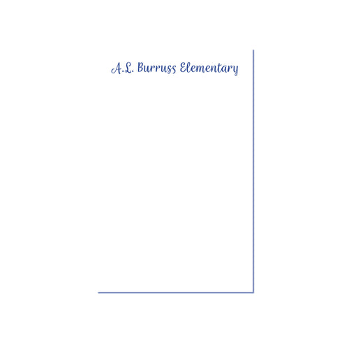 Elementary School Notepad