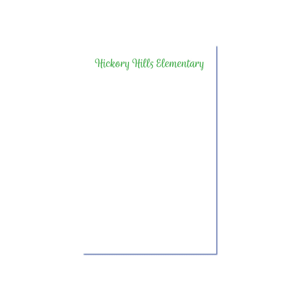 Elementary School Notepad