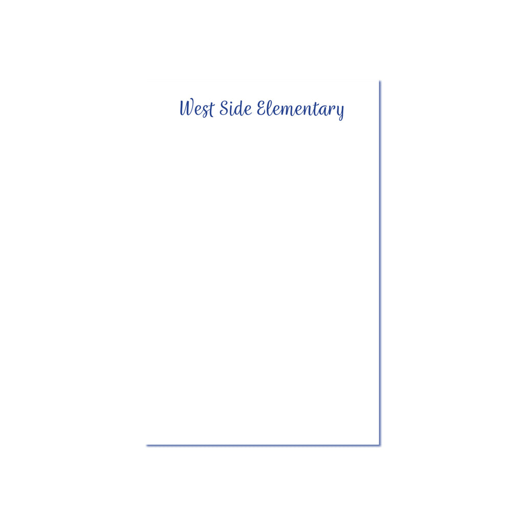 Elementary School Notepad