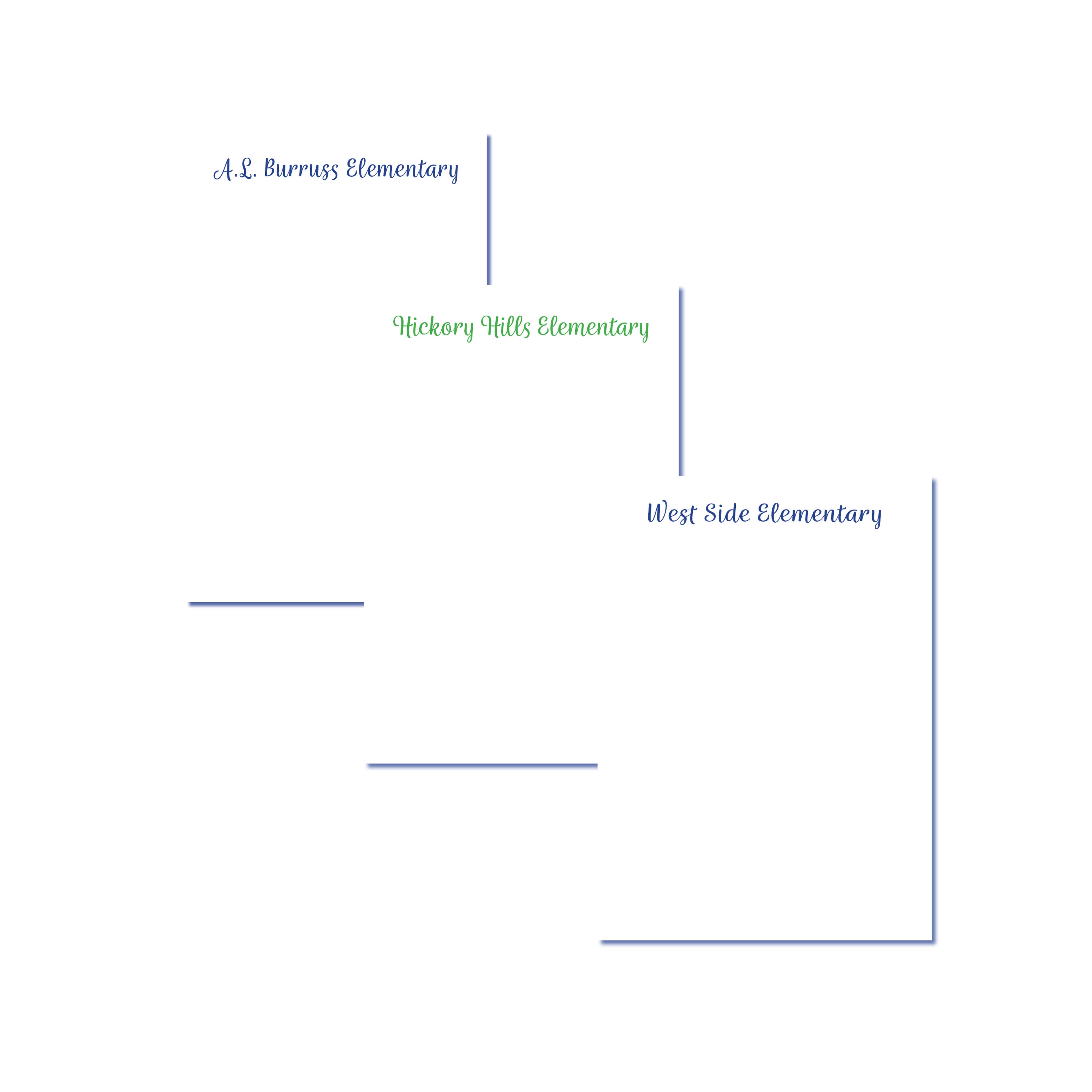 Elementary School Notepad