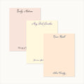 College Colors Notepad