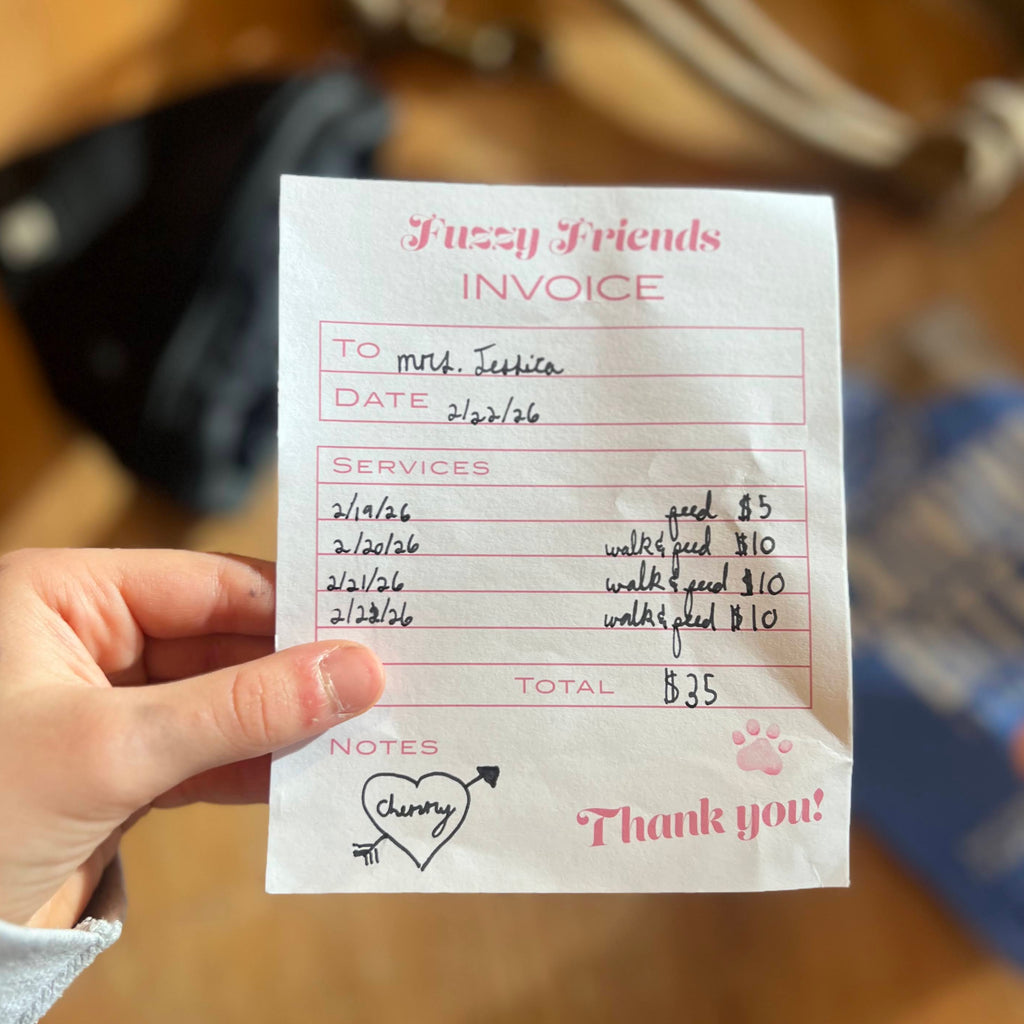 Kids Business Invoice