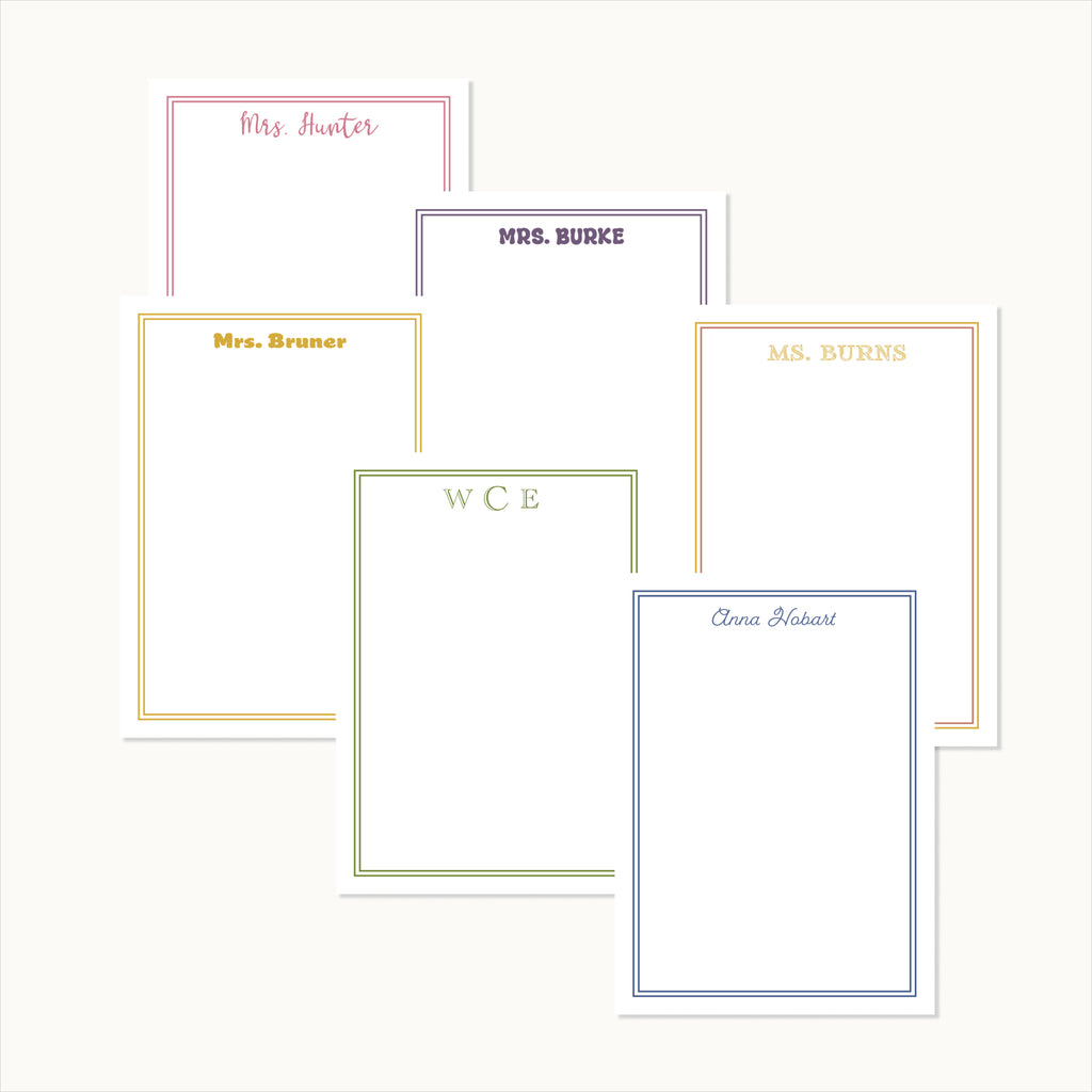 Double Frame Notepad