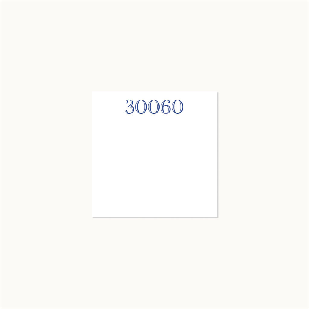 Zip Code Notepad