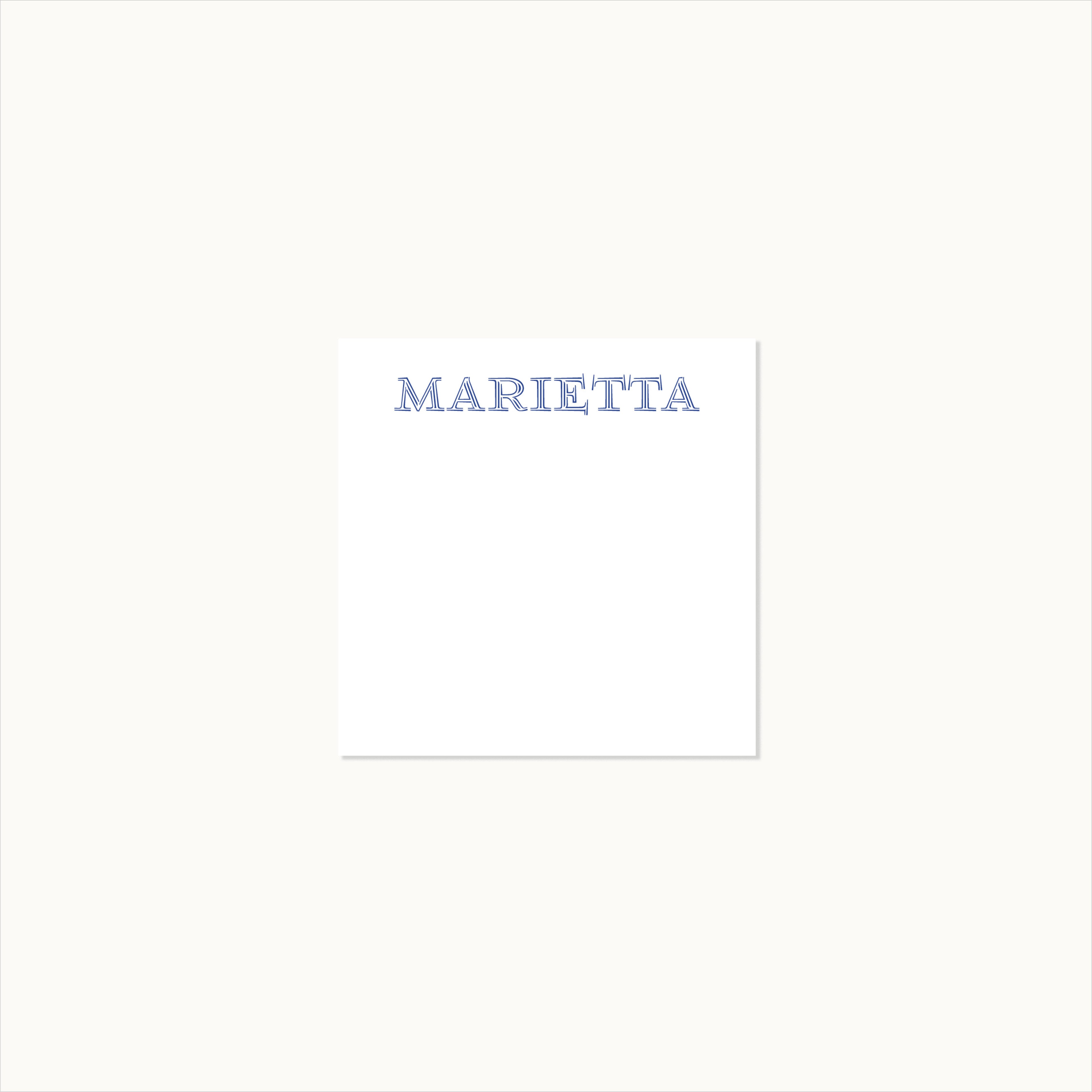Marietta Notepad