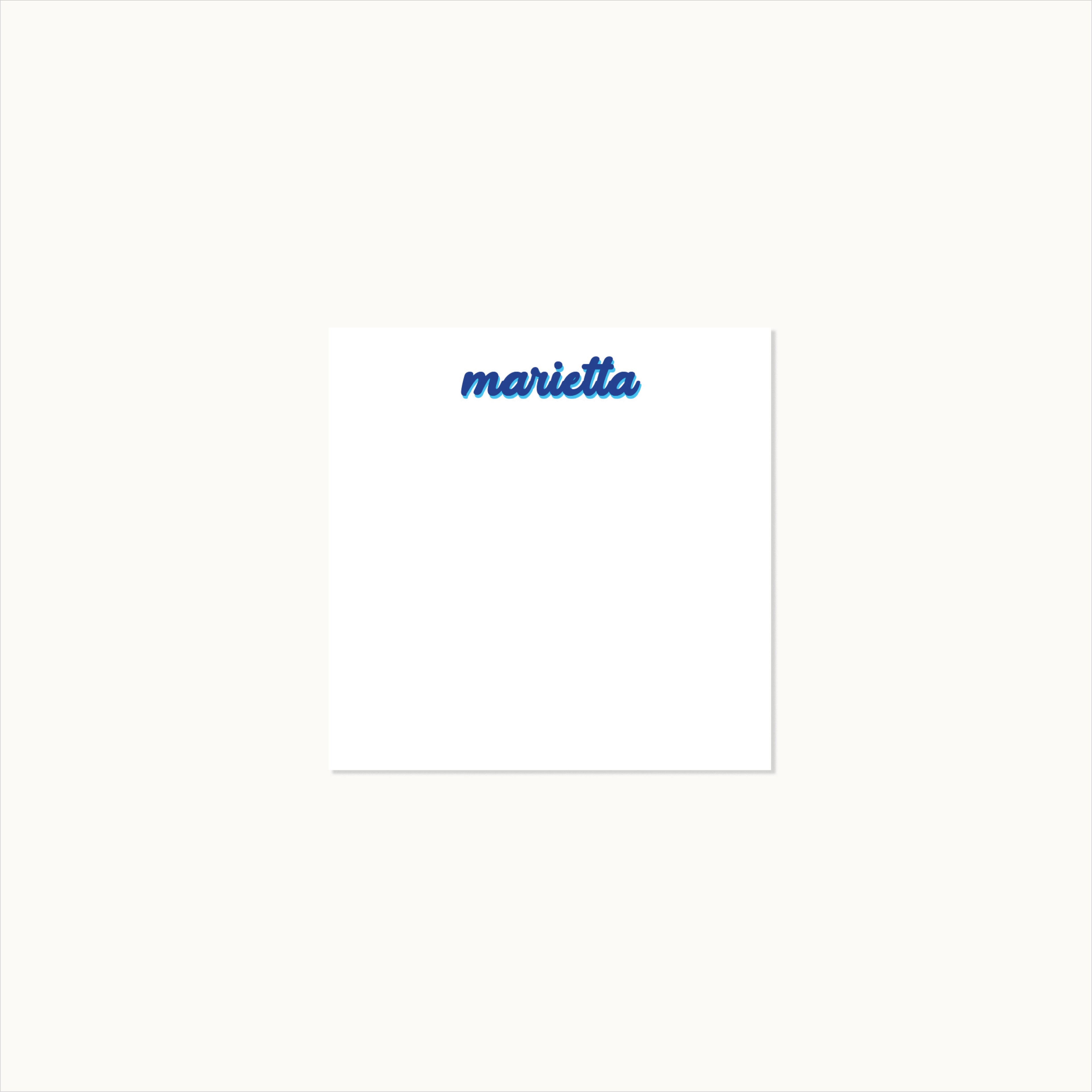 Marietta Notepad