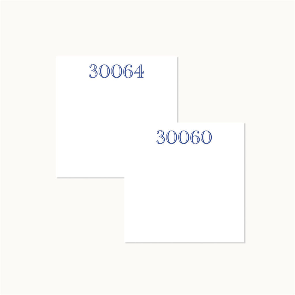 Zip Code Notepad