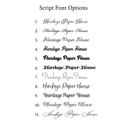 Classic Stationery